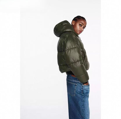 OliveAir-Virale Pufferjacke