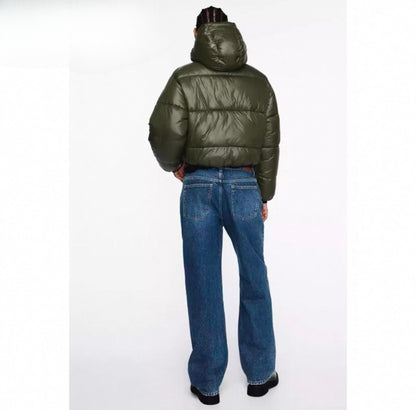 OliveAir-Virale Pufferjacke