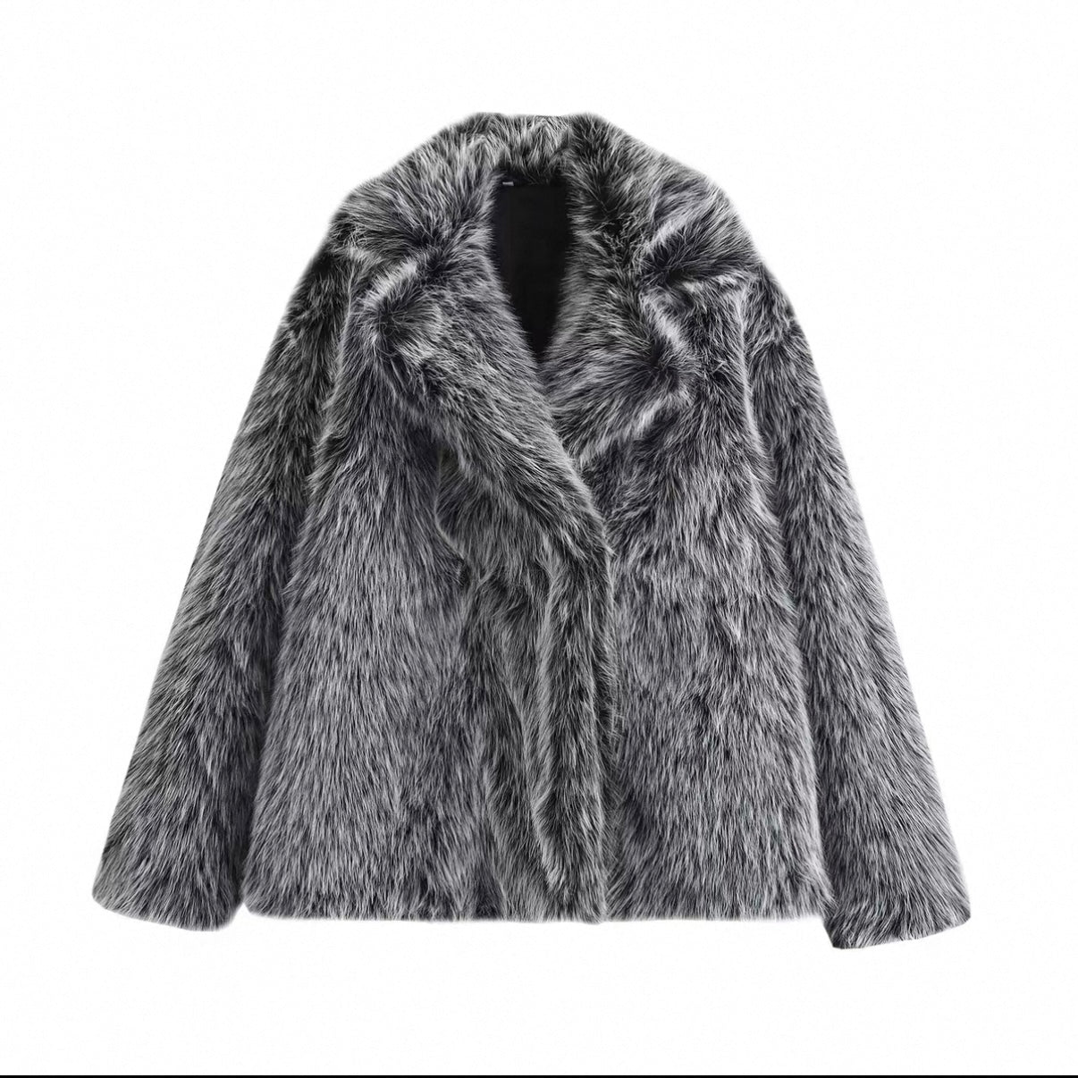 Seliora-Arctic Glow Kunstpelzjacke