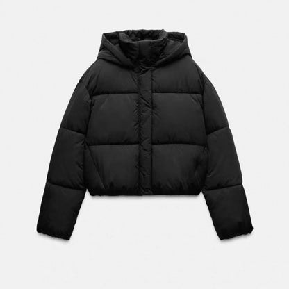 Seliora-Arctic Noir Puffer Jacke