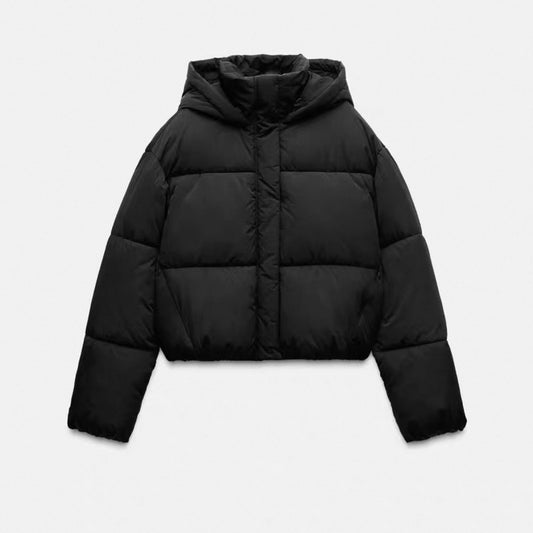 Seliora-Arctic Noir Puffer Jacke