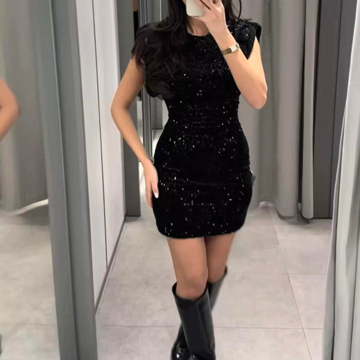 Seliora-Crystalflare Kleid