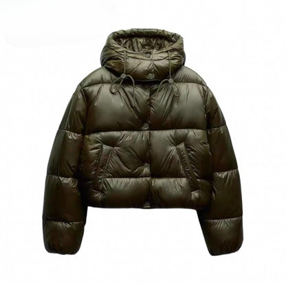 OliveAir-Virale Pufferjacke