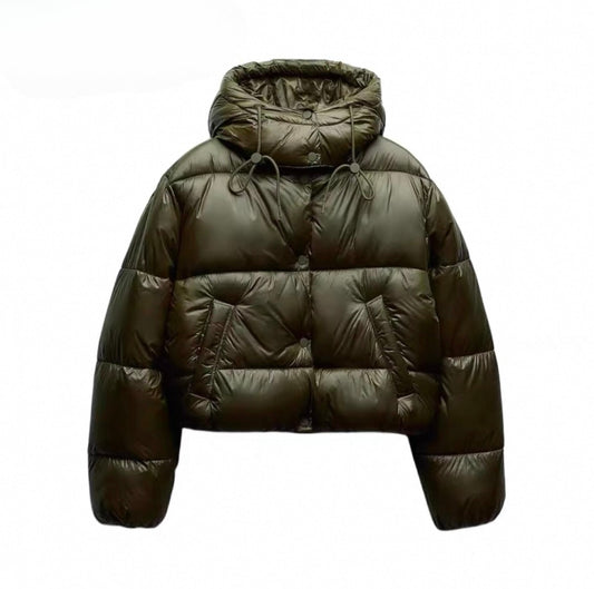 OliveAir-Virale Pufferjacke